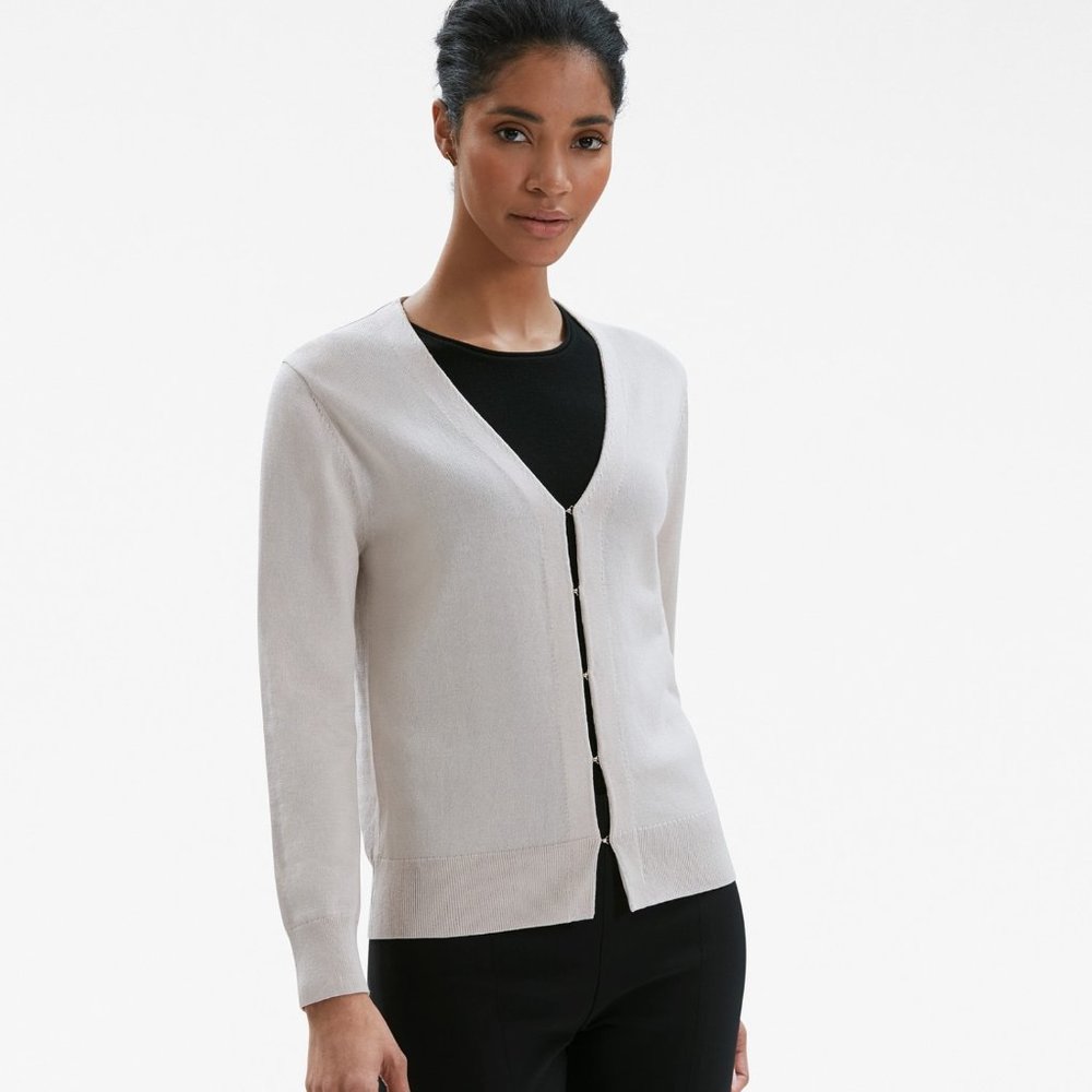 NWT MM Lafleur Billie Cardigan in Champagne